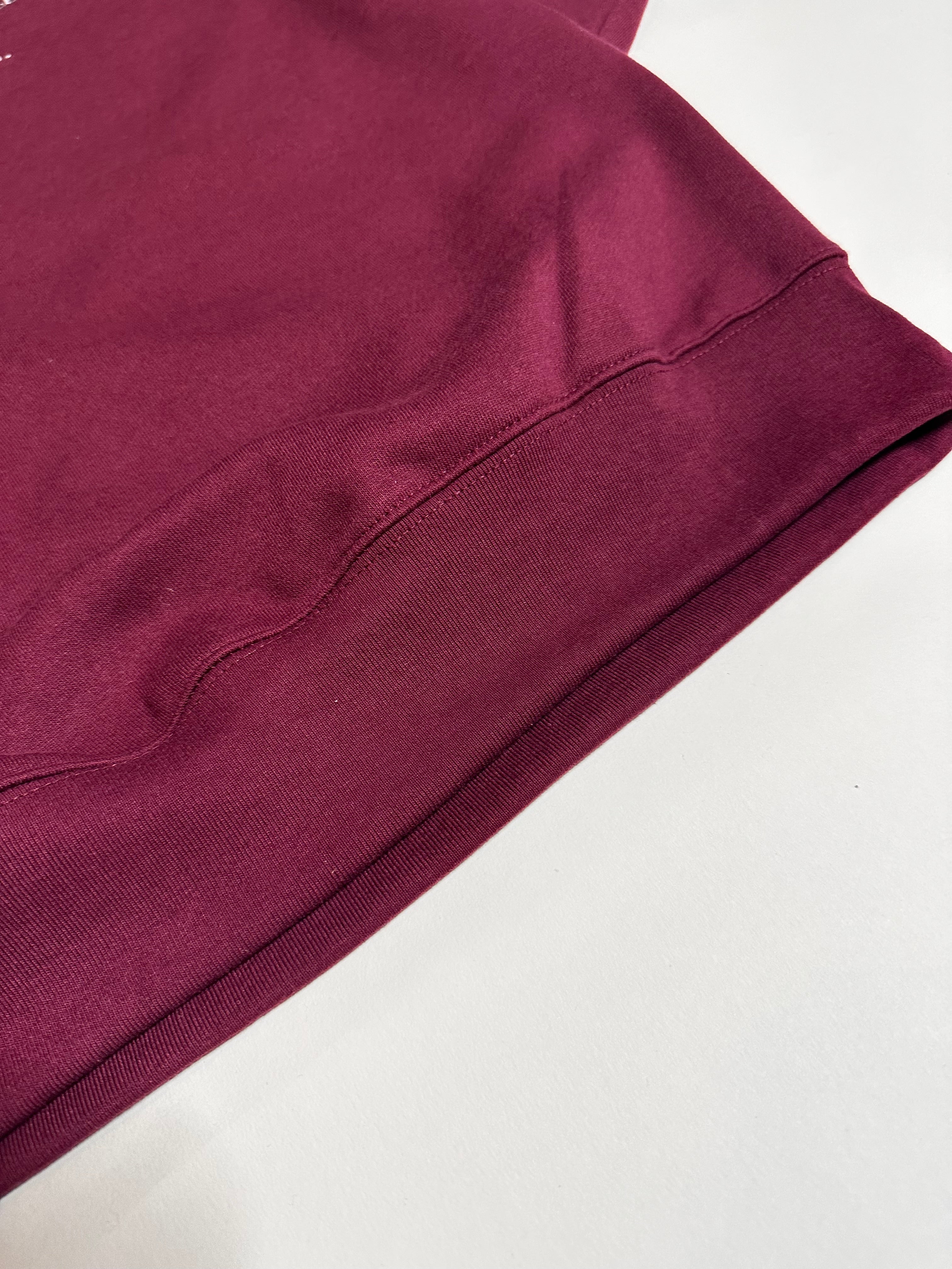 Pressure Better Baggy Sweatshirt (Maroon and Silver)
